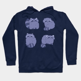 Raccoon drawing pack Hoodie